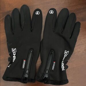 Black Women's Winter Gloves